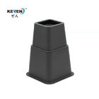 KR-P0246 lissent les canalisations verticales réglables de lit de plastique, canalisations verticales noires de meubles de 8 pouces facultatives fournisseur