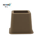 KR-P0258K Brown de plastique canalisations verticales de lit de 3 pouces, canalisations verticales réglables de cadre de lit de forte stabilité fournisseur