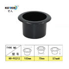 KR-P0212 2 pouces refroidissant la matière plastique enfoncée de support de tasse pour le noir de meubles profondément fournisseur