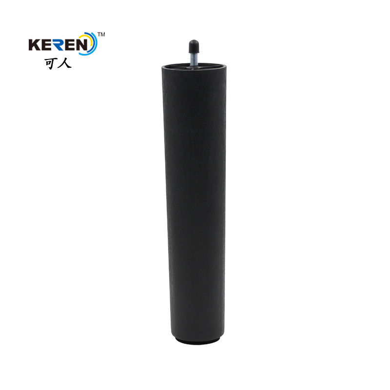 Pieds en plastique de meubles du noir KR-P0344 pour la taille du matériel 260mm du cadre pp de lit fournisseur