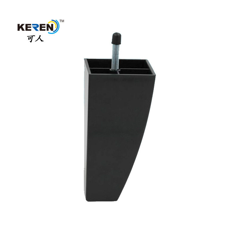 La taille en plastique des pieds 140mm de Cabinet de forme de cône KR-P0156 avec le boulon de vis facile installent fournisseur