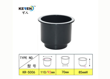 KR-S006 Porte-gobelets en retrait noir pour bateaux de marine fournisseur