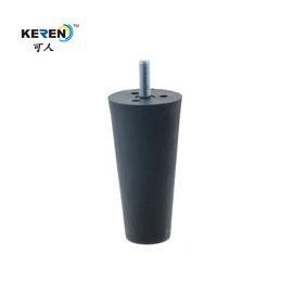 KR-P0406 Pieds de canapé en plastique de remplacement solide hauteur 100 mm avec un ensemble de 4 fournisseur